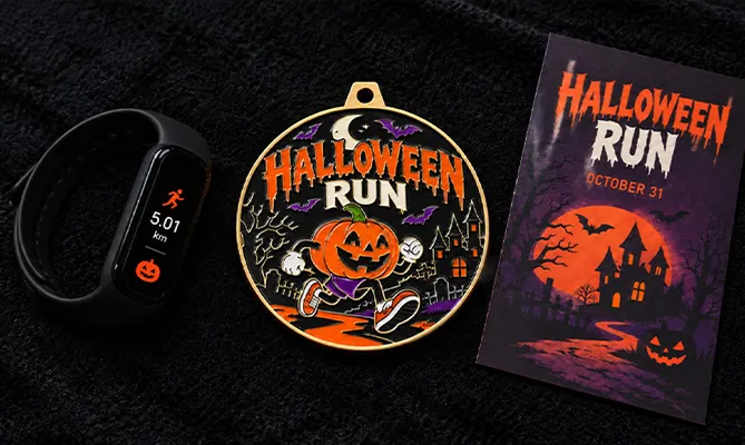 Custom Medals Designed for Halloween Run Custom Medals Designed for Halloween Run