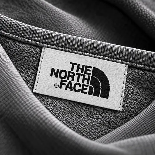 Custom Woven Labels for The North Face Custom Woven Labels for The North Face