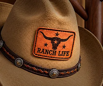 Cowboy Hat Patches
