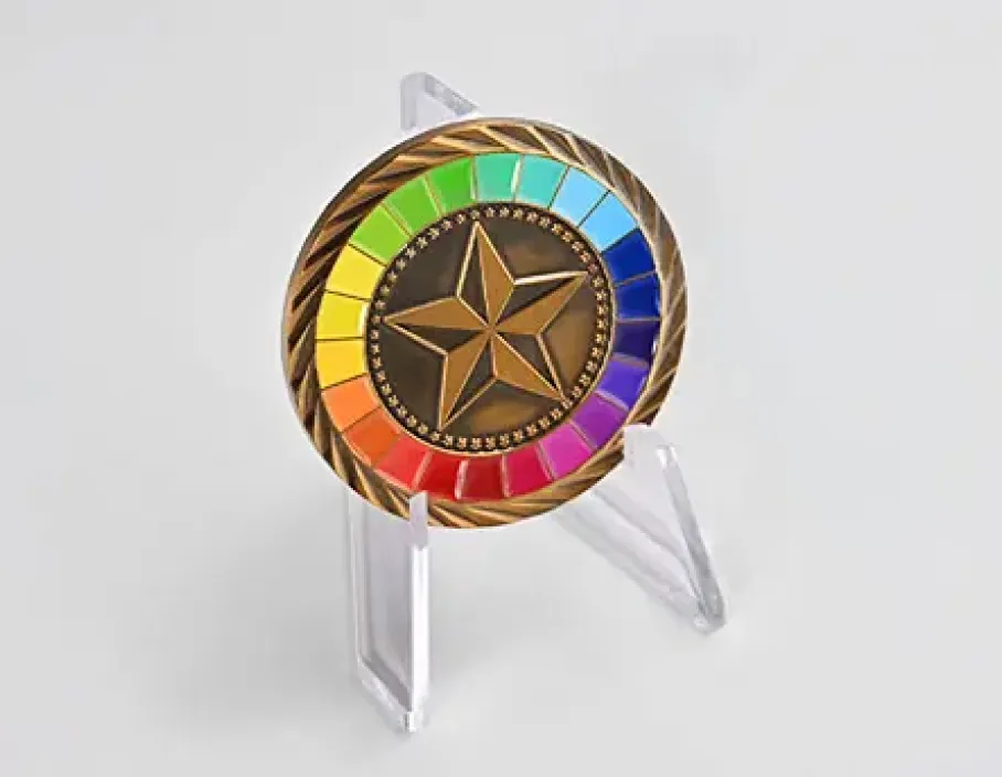 Acrylic Coin Stand Acrylic Coin Stand