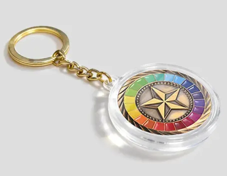 Coin Holder Keychain Coin Holder Keychain