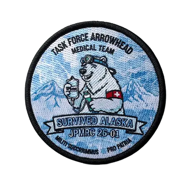 Embroidered Printed Clothing Patches