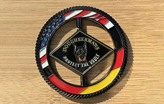 The Vault Guardian Rotary K9 Coin