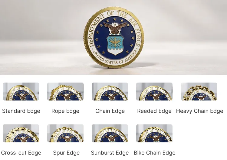 Coin Edge Styles