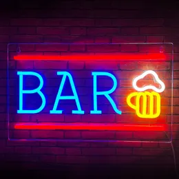 Insegna al neon con waffle alla birra | Luce personalizzata - The Art Neon