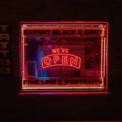 neon bar signs cocktails serving
