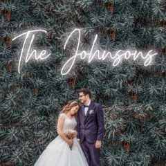 custom neon wedding signs