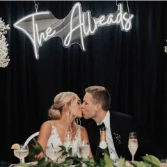 custom neon signs wedding