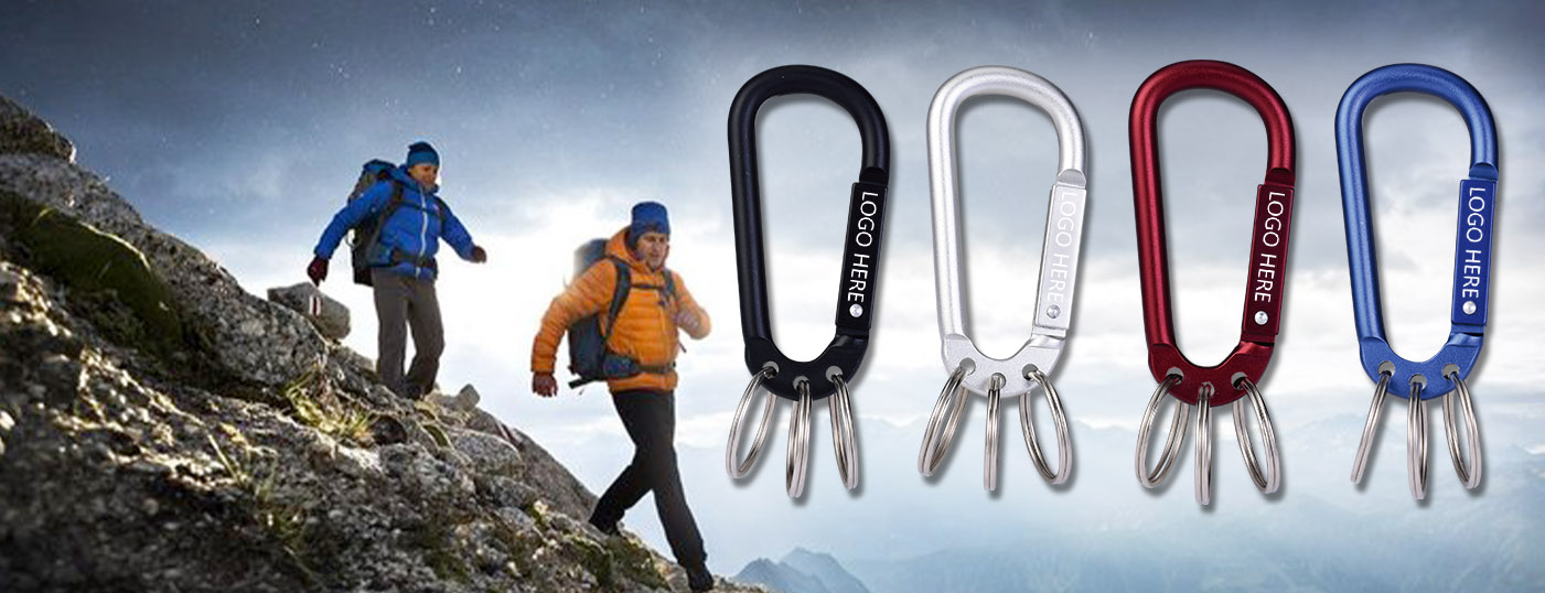 Aluminum Carabiner Keychains