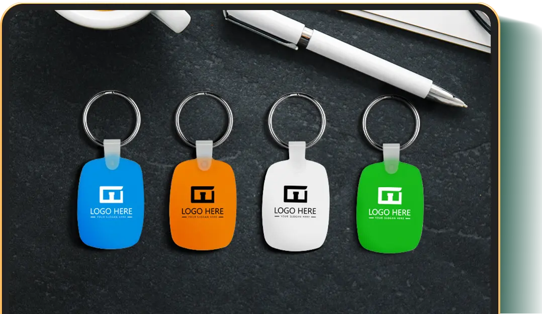 Custom Keychains - Classic Silicone Soft Key Tags