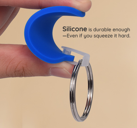 Premium Silicone Keychain