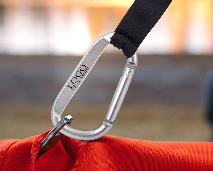 Carabiner Strap Keychains with Logo