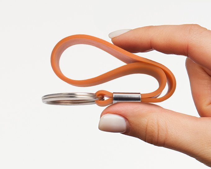 Show Your Silicone Wristband Keychain