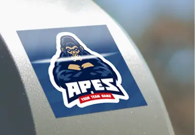 Glossy Finish Kiss Cut Stickers 