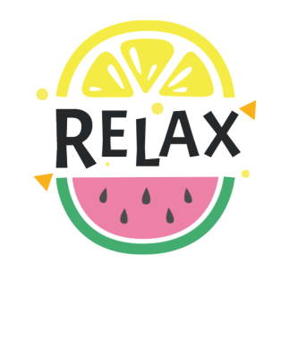 Custom Relax Laptop Stickers