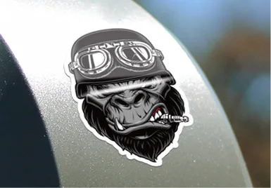 Glossy die cut Stickers