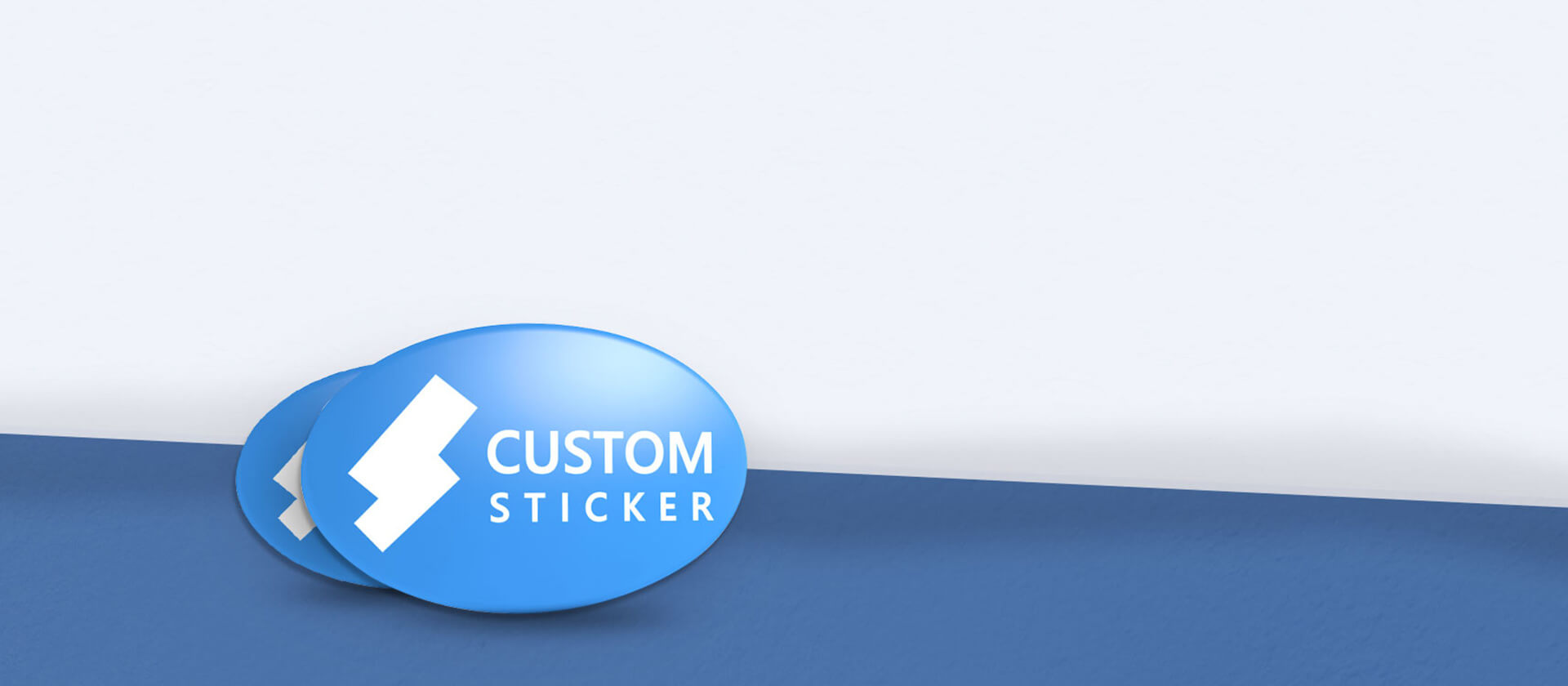 custom oval buttons banner