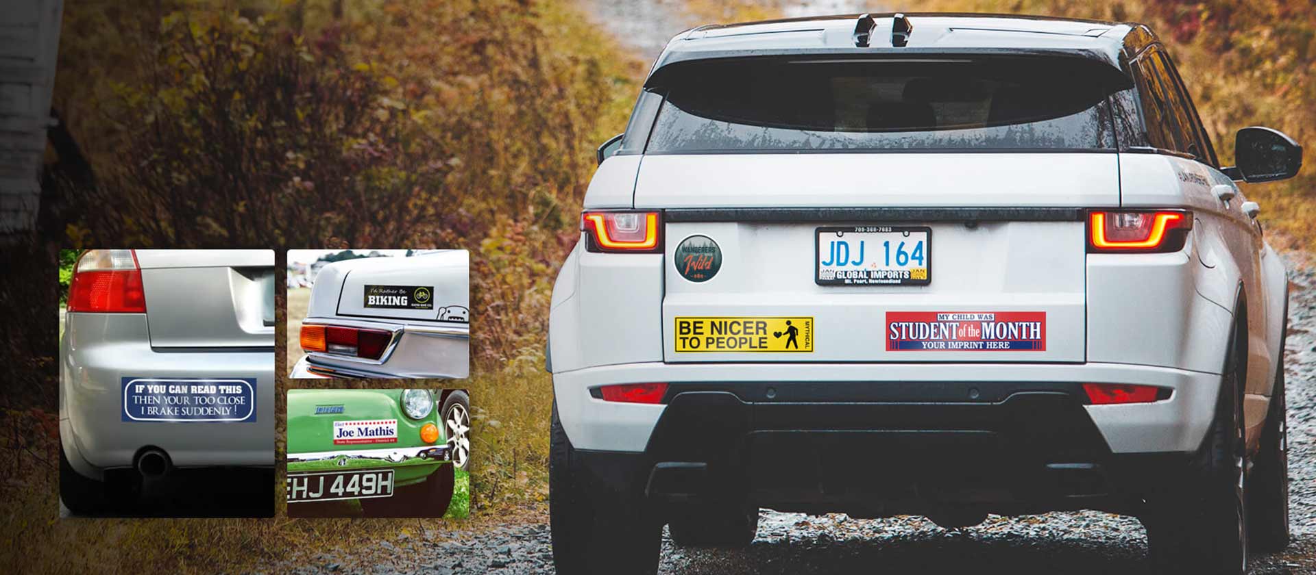 This car is full of bumper stickers that say bumper sticker :  r/mildlyinteresting