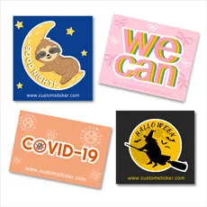 Kiss Cut Sticker-Vorlagen