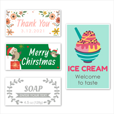 Custom Rectangle Labels templates