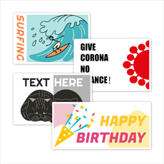 Rectangle Stickers templates