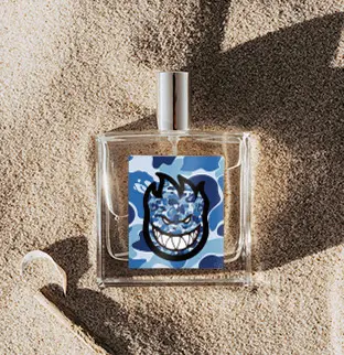 fire logo custom rectangle stickers 