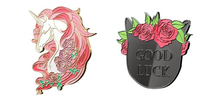 소프트 에나멜 핀