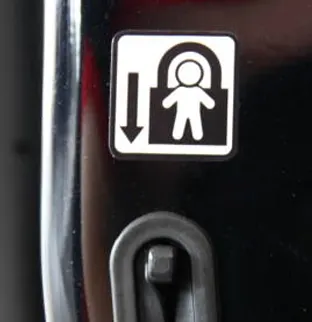 mark round corner stickers