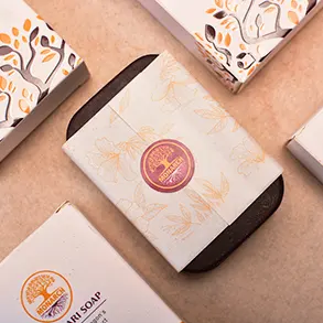 Soap custom logo stickers