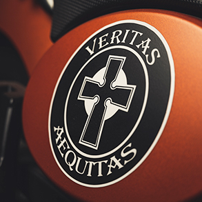 veritas aequitas logo sticker