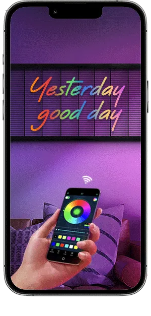 RGB-verloop veranderende kleur