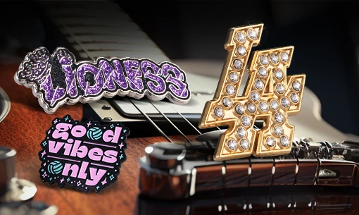 alfinetes de lapela de metal personalizados