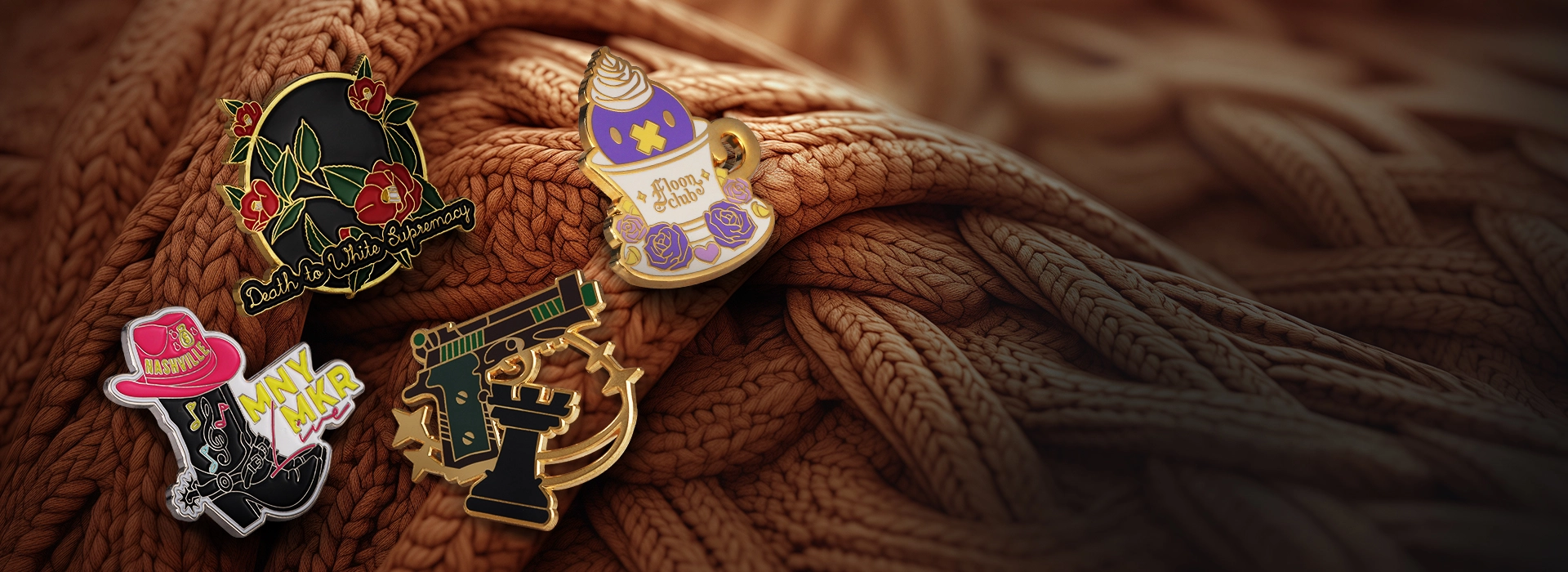 커스텀 에나멜 핀 최소 주문 없음