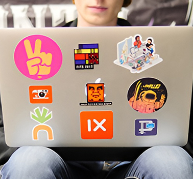 Custom Laptop Stickers