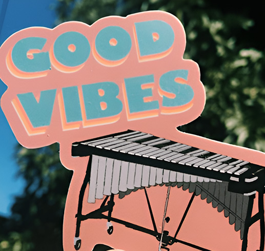 Good Vibes Band Stickers