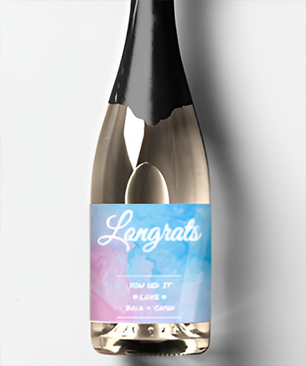 custom wine label stickers