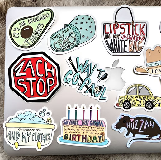 Cute Custom Laptop Stickers