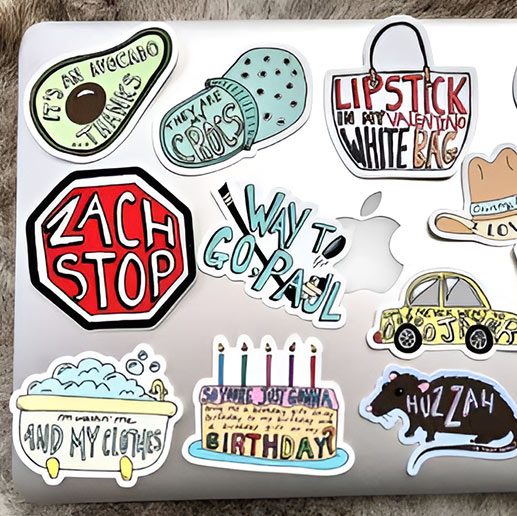 Custom Laptop Stickers  Personalize Your Items –