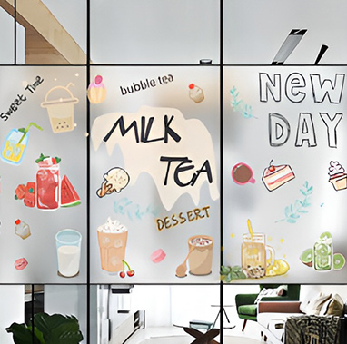New Day Front Adhesive Stickers