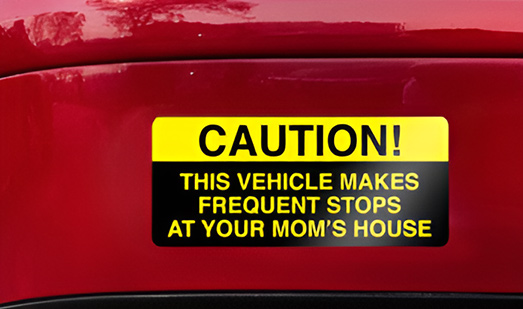 Cheap Bumper Stickers Custom Printed For Any Type Of Vehicle