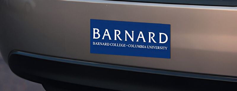 Custom Barnard Bumper Stickers