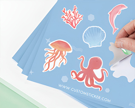 Custom Sticker Sheets, Sticker Sheet Printing, Free Worldwide