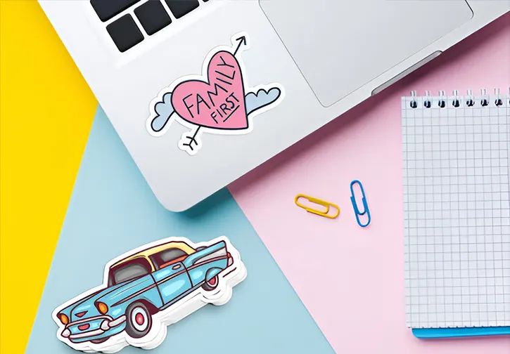 Custom Logo Stickers