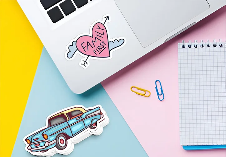 Custom Logo Stickers