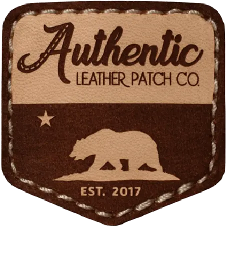 Production of custom leather patches