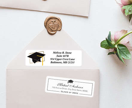 Graduation Mailing Labels