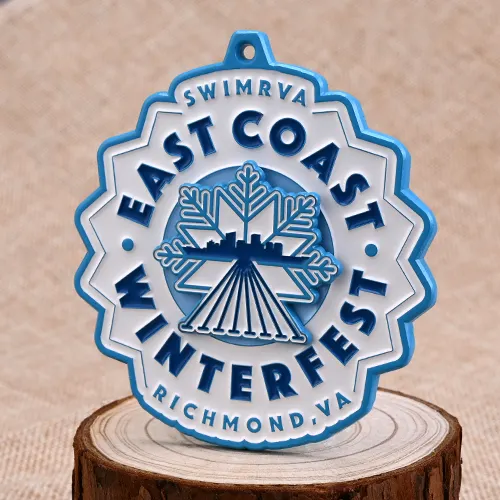 Custom Rotating East Coast Winterfest Medals Custom Rotating East Coast Winterfest Medals