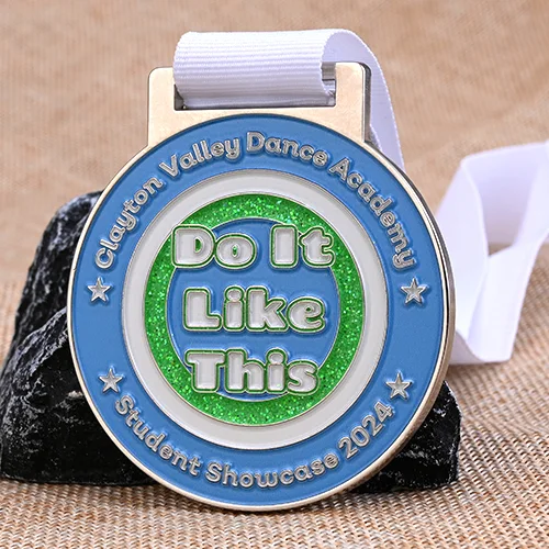 Glitter Clayton Valley Dance Academy Medals
