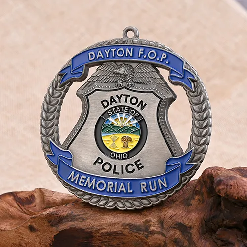 Police Memorial Running Medals Police Memorial Running Medals