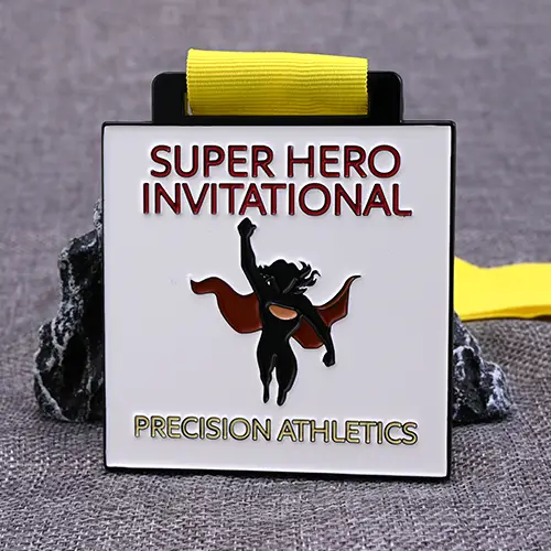 Super Hero Invitational Precision Athletics Award Medals